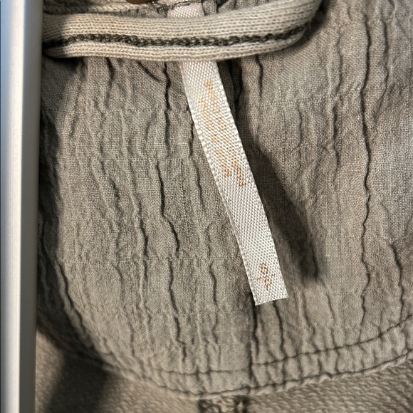 Free People Utility Jacket in Taupe and Gray - Picture 3 of 8